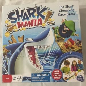 Shark Mania Board Game by Spin Master